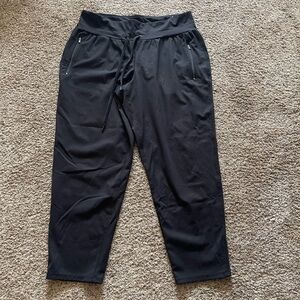 Maurices Black Joggers with Relaxed Fit and Elastic Waistband